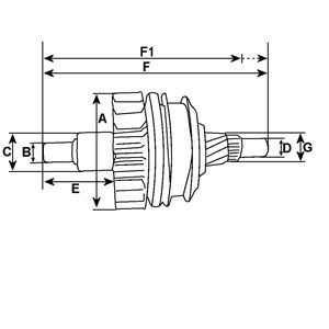 Koło pasowe alternatora Cargo 138063 cena, od 10,08 USD