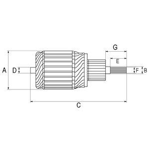  Mostek prostowniczy alternatora = Moster diodowy alternatora Seat Leon 1