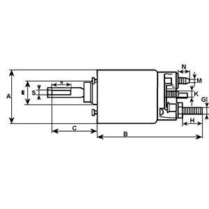 Elektromagnes rozrusznika Cargo 230788 cena, od 31,23 USD