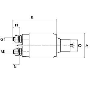 Regulator alternatora (przekaźnik ładowania) 236563 Cargo