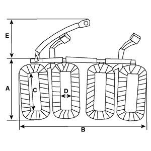 Mostek prostowniczy alternatora = Moster diodowy alternatora Volkswagen Crafter 