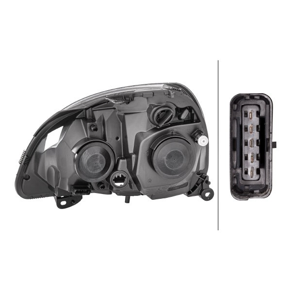 Do koszyka Reflektor prawy Renault Clio II BB, CB