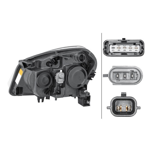 Do koszyka Reflektor prawy Nissan Qashqai I J10