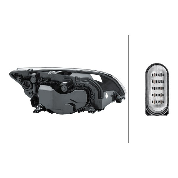 Reflektor lewy Ford Focus II hatchback (DA, HCP, DP) (2004 - 2011) cena, od 56,26 USD