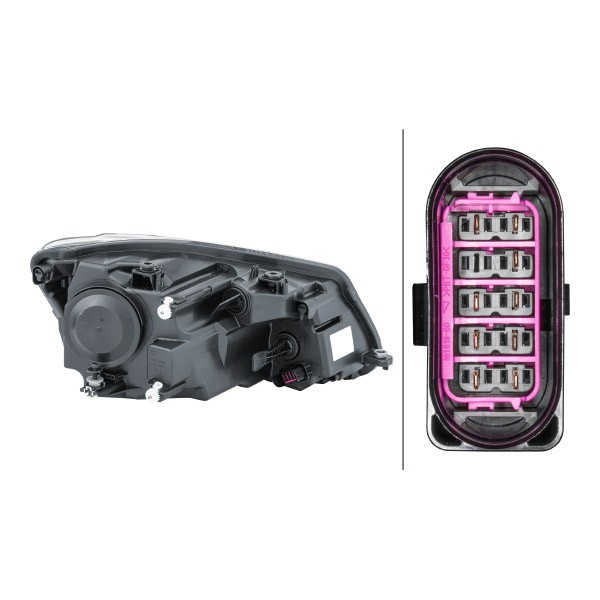 Reflektor lewy HELLA 1EL010551011 cena, od 210,65 USD