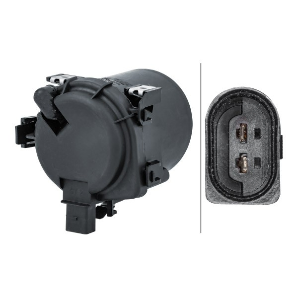 Do koszyka Lampa przeciwmgielna lewa Volkswagen Caddy II 9U7