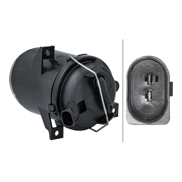 Do koszyka 1N0270255061 HELLA Lampa przeciwmgielna prawa