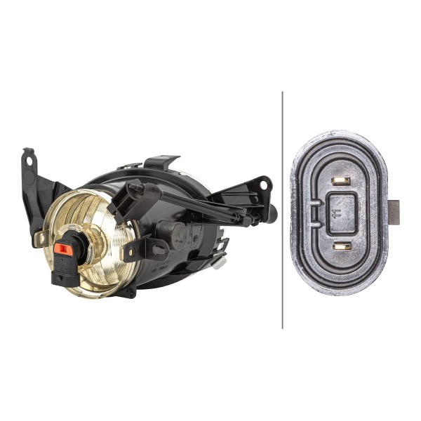 Do koszyka 1710377 General Motors Lampa przeciwmgielna lewa