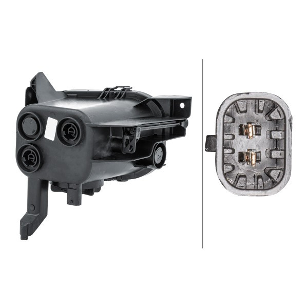 Lampa przeciwmgielna lewa 1710358 General Motors