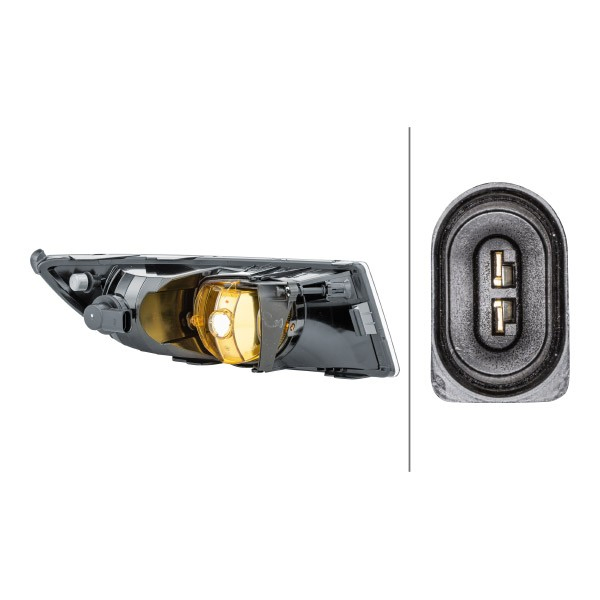 Lampa przeciwmgielna lewa HELLA 1NE010299111 cena, od 49,25 USD