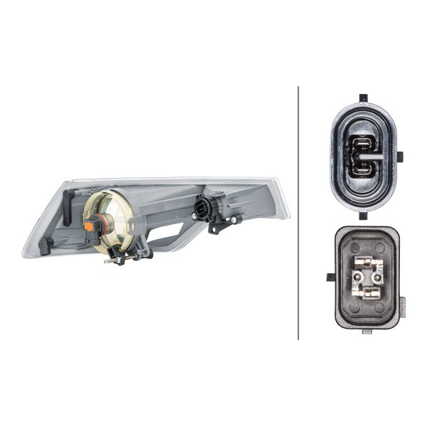 Lampa przeciwmgielna lewa Citroen C5  III  kombi (RW) (2008 - 2017) cena, od 61,58 USD