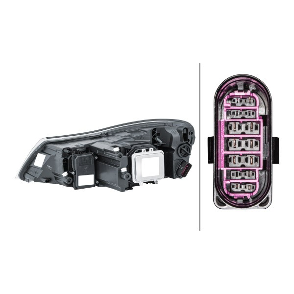 1ZL247052321 HELLA Reflektor prawy