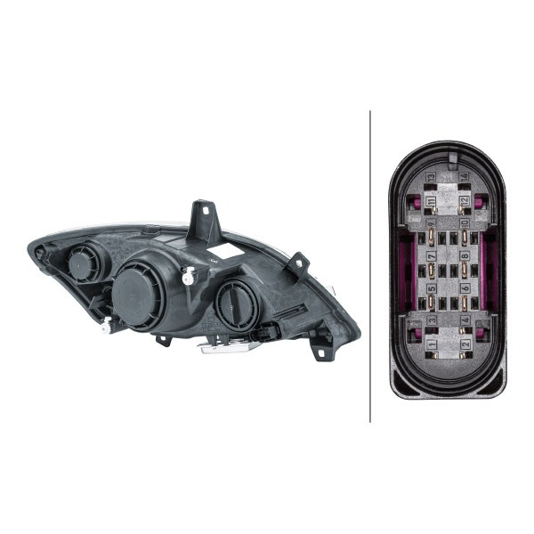 Reflektor lewy Polcar 50N1091E cena, od 437,23 USD