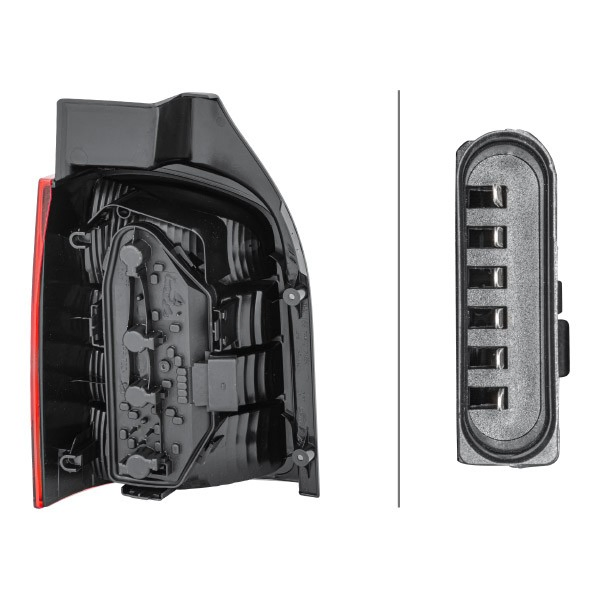  Lampa zespolona tylna prawa Volkswagen Multivan 