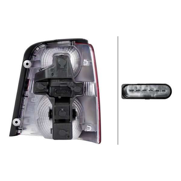 Lampa zespolona tylna lewa Volkswagen Touran I minivan (1T1, 1T2) (2003 - 2010) cena, od 107,21 USD