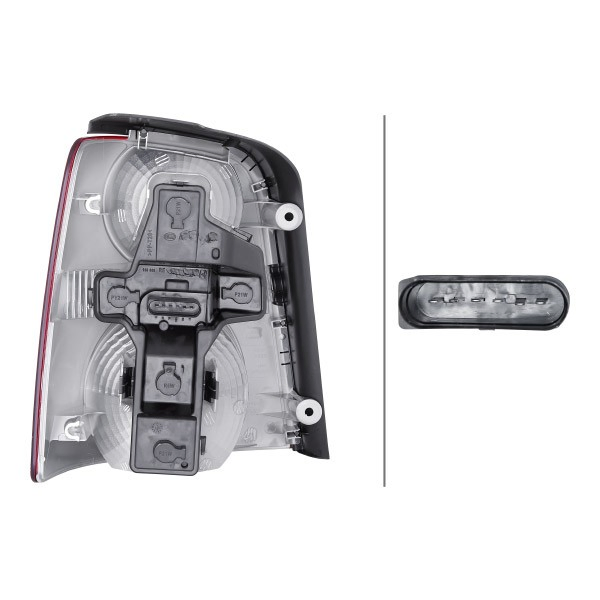 Lampa zespolona tylna prawa Volkswagen Touran I