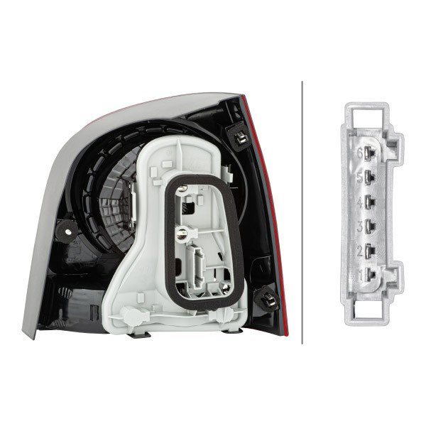 Lampa zespolona tylna lewa 2VA965303071 HELLA