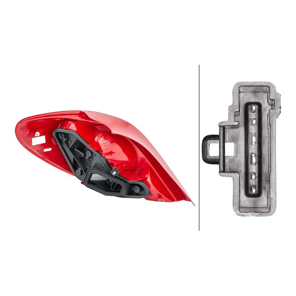 Do koszyka Lampa zespolona tylna prawa Peugeot 207  WA, WC