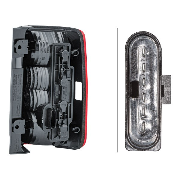 Lampa zespolona tylna lewa Volkswagen Caddy III awangarda (2KA, 2KH, 2CA, 2CH) (2004 - 2015) cena, od 48,91 USD