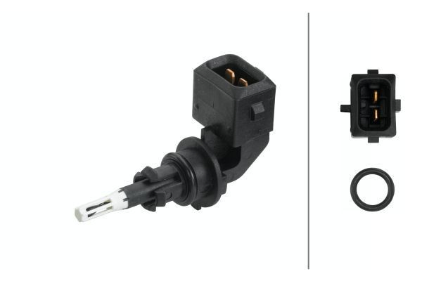6PT009109351 HELLA Czujnik temperatury powietrza wlotowego