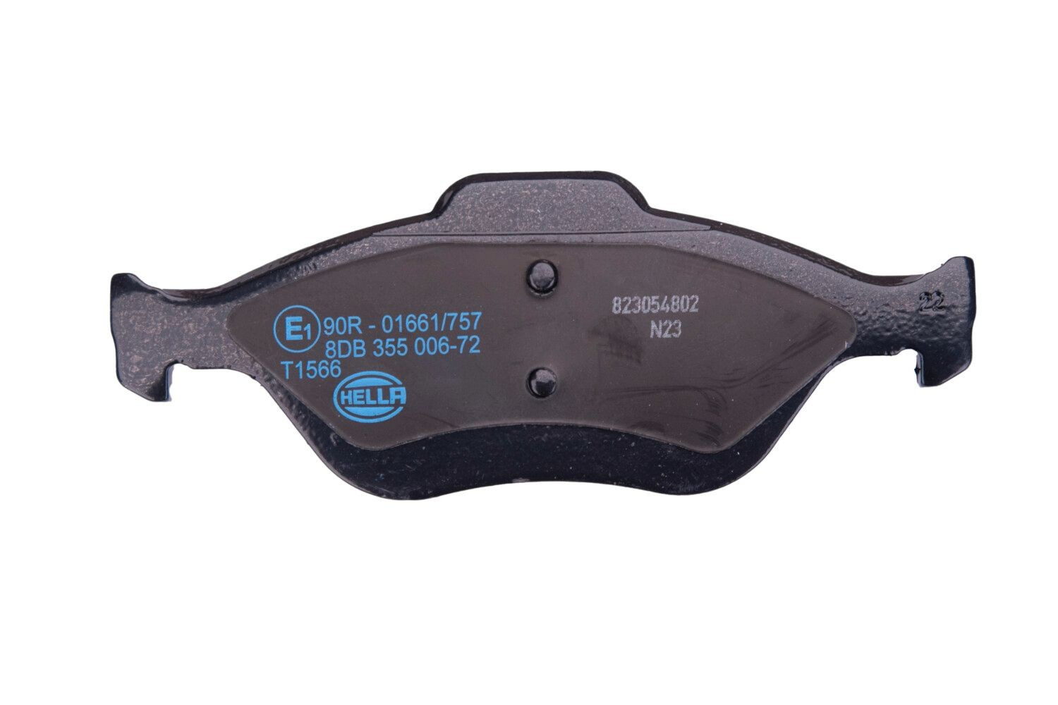 Klocki hamulcowe przednie tarczowe 8DB355006721 HELLA