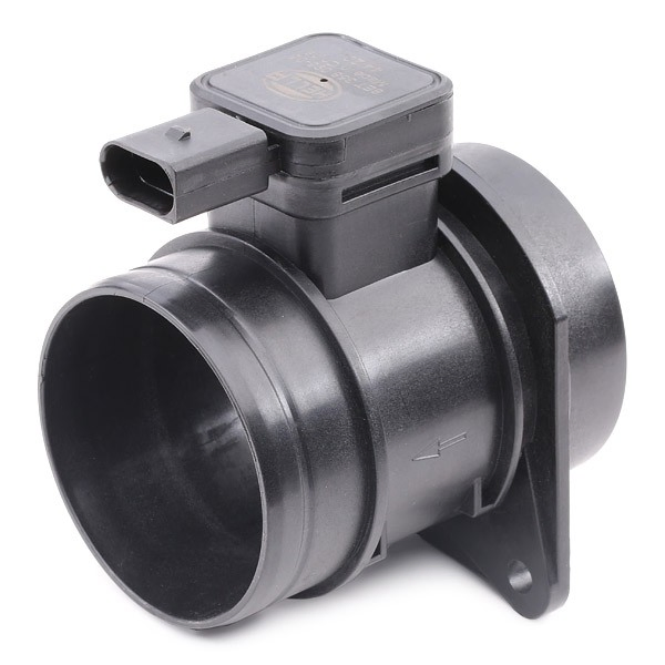 Czujnik przepływu powietrza, przepływomierz powietrza M.A.F. HELLA 8ET358095061 cena, od 67,33 USD
