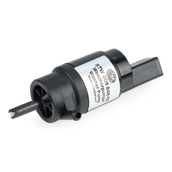 Do koszyka 8TW006848021 HELLA Pompka spryskiwacza szyby przedniej