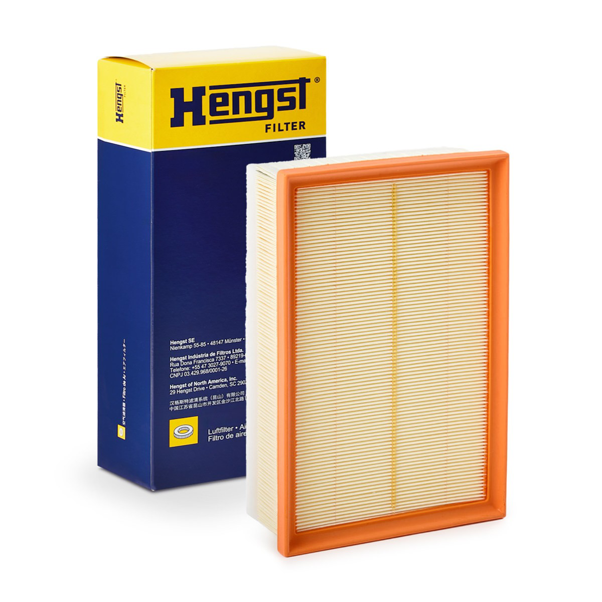 Filtr powietrza E1053L Hengst
