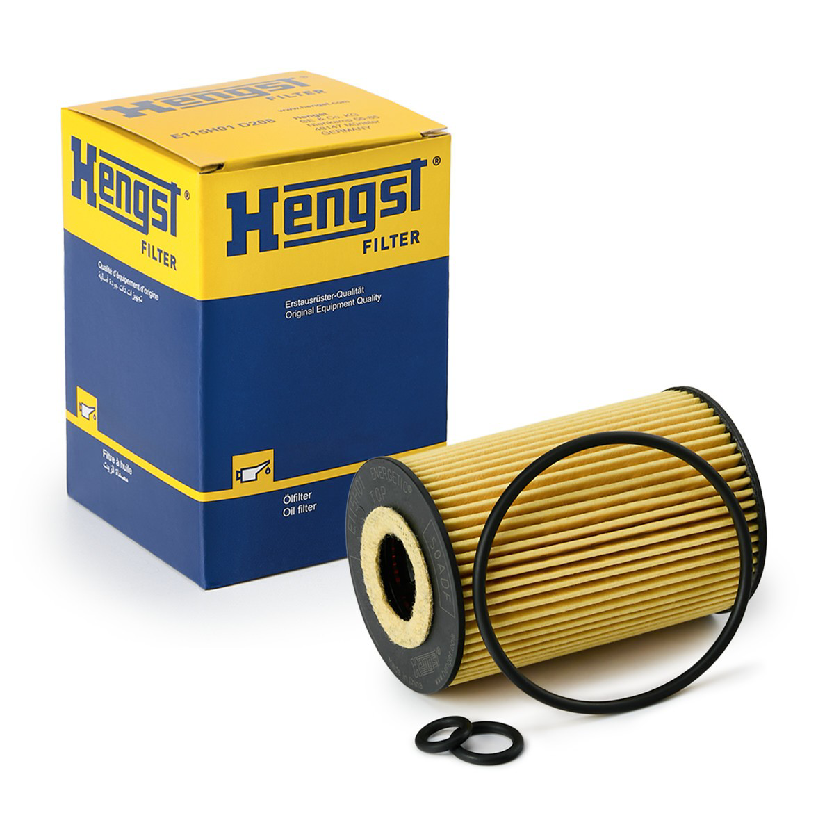 Filtr oleju Hengst E115H01D208 cena, od 7,70 USD