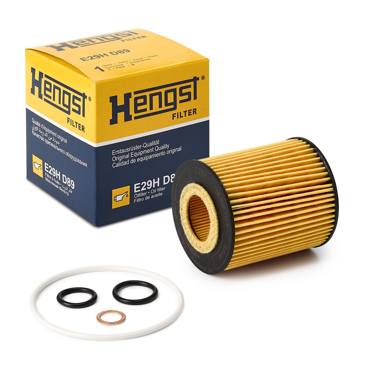 Filtr oleju Hengst E29HD89 cena, od 7,97 USD