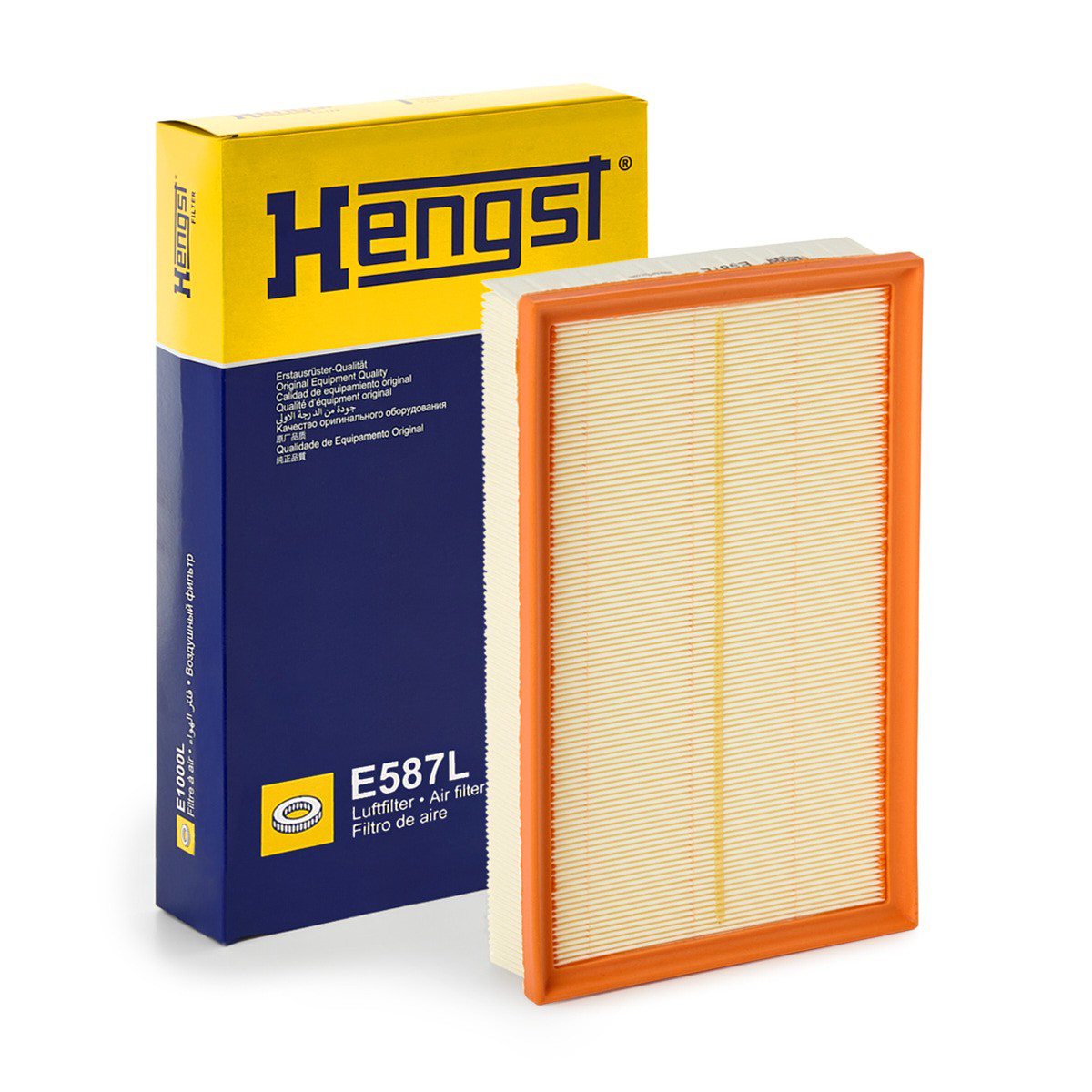 Filtr powietrza E587L Hengst
