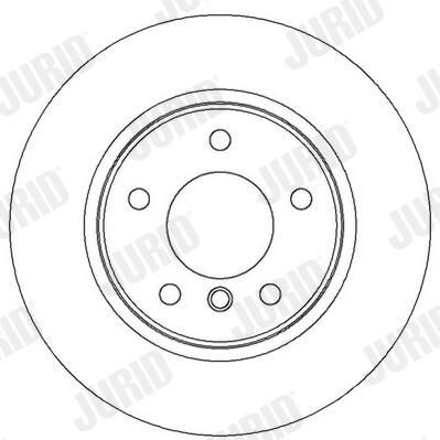 Tarcza hamulcowa tylna Jurid/Bendix 562310JC cena, od 45,68 USD