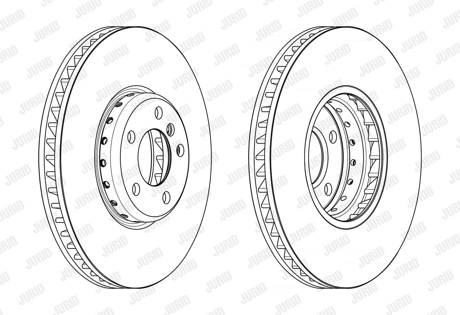 Tarcza hamulcowa przednia Jurid/Bendix 563150JVC1 cena, od 114,24 USD