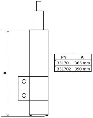 Amortyzator przedni Kayaba 331702 cena, od 78,70 USD