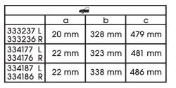 334176 Kayaba Amortyzator przedni prawy