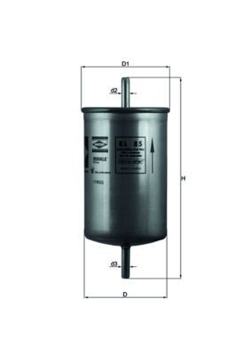 Do koszyka KL85 Mahle Original Filtr paliwa