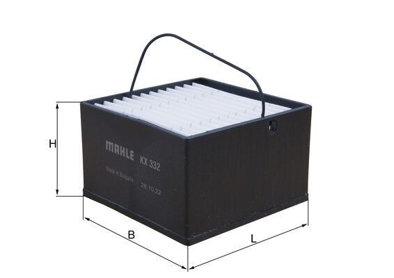 Filtr paliwa Mahle Original KX332 cena, od 9,74 USD