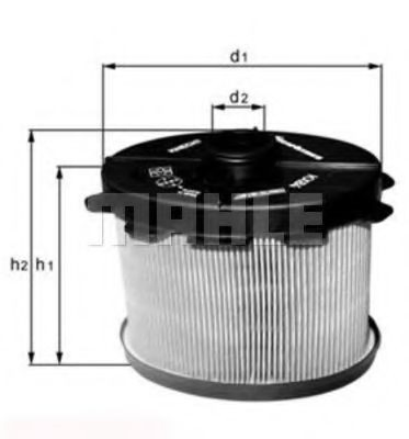 Filtr paliwa KX84D Mahle Original