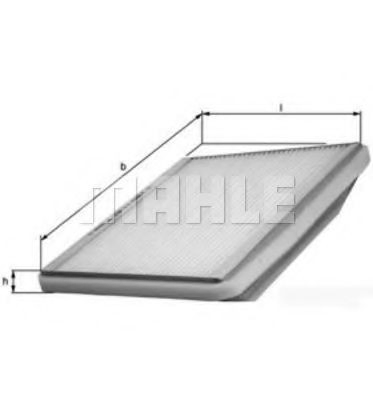 Filtr kabiny Mahle Original LA39 cena, od 13,52 USD