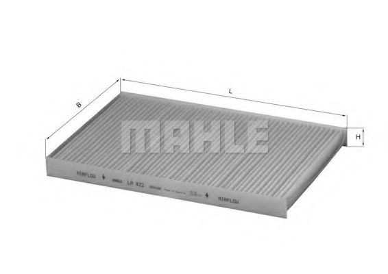 Filtr kabiny LA422 Mahle Original