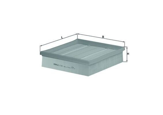 Filtr powietrza Mahle Original LX1049 cena, od 9,61 USD