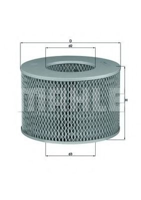 Filtr powietrza Mahle Original LX1140 cena, od 17,02 USD