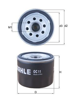 Filtr oleju OC11 Mahle Original