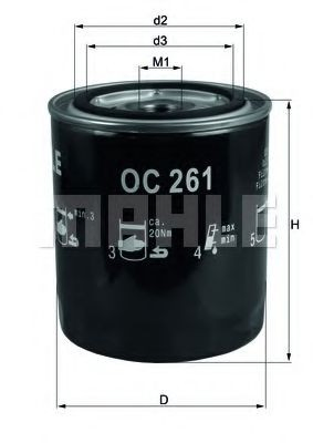 Mahle Original OC261
