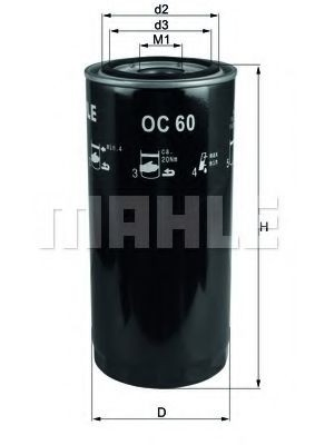  Mahle Original OC60