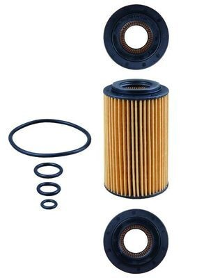 Do koszyka OX1537D Mahle Original Filtr oleju