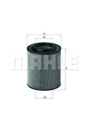 OX1541D Mahle Original Filtr oleju