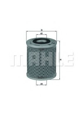 Filtr oleju OX15D Mahle Original
