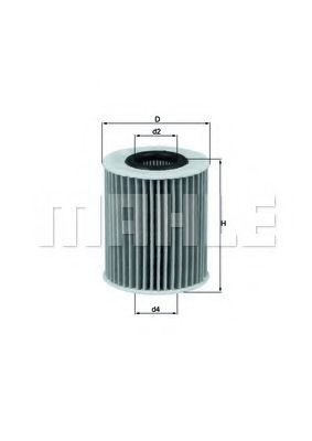 Filtr oleju Mahle Original OX413D1 cena, od 7,60 USD