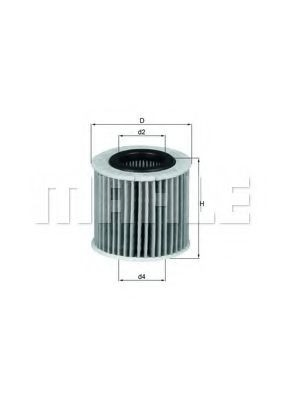 Filtr oleju Mahle Original OX416D2 cena, od 7,46 USD